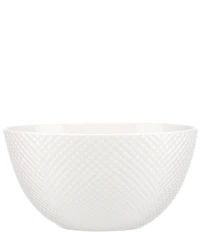 Gorham Woodbury Embossed Bone China All-Purpose Bowl