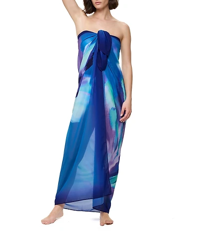 Gottex Floral Rhythm Pareo Swim Cover-Up
