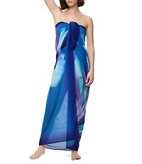 Gottex Floral Rhythm Pareo Swim Cover-Up