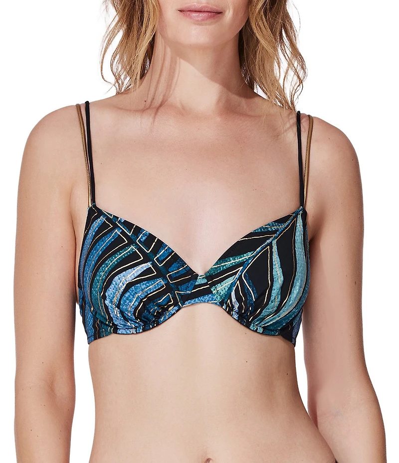 Gottex Willow Underwire Bra Bikini 2-Piece Swim Set