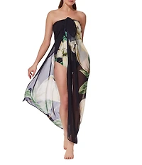 Gottex Yuri Floral Pareo Swim Cover-Up