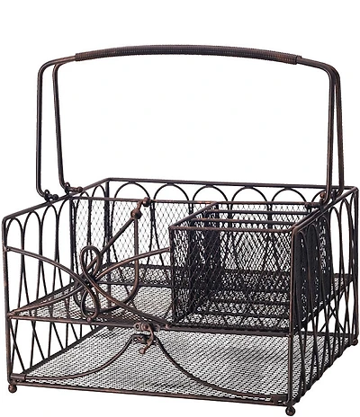 Gourmet Basics by Mikasa Loop Picnic Flatware Caddy