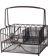 Gourmet Basics by Mikasa Loop Picnic Flatware Caddy