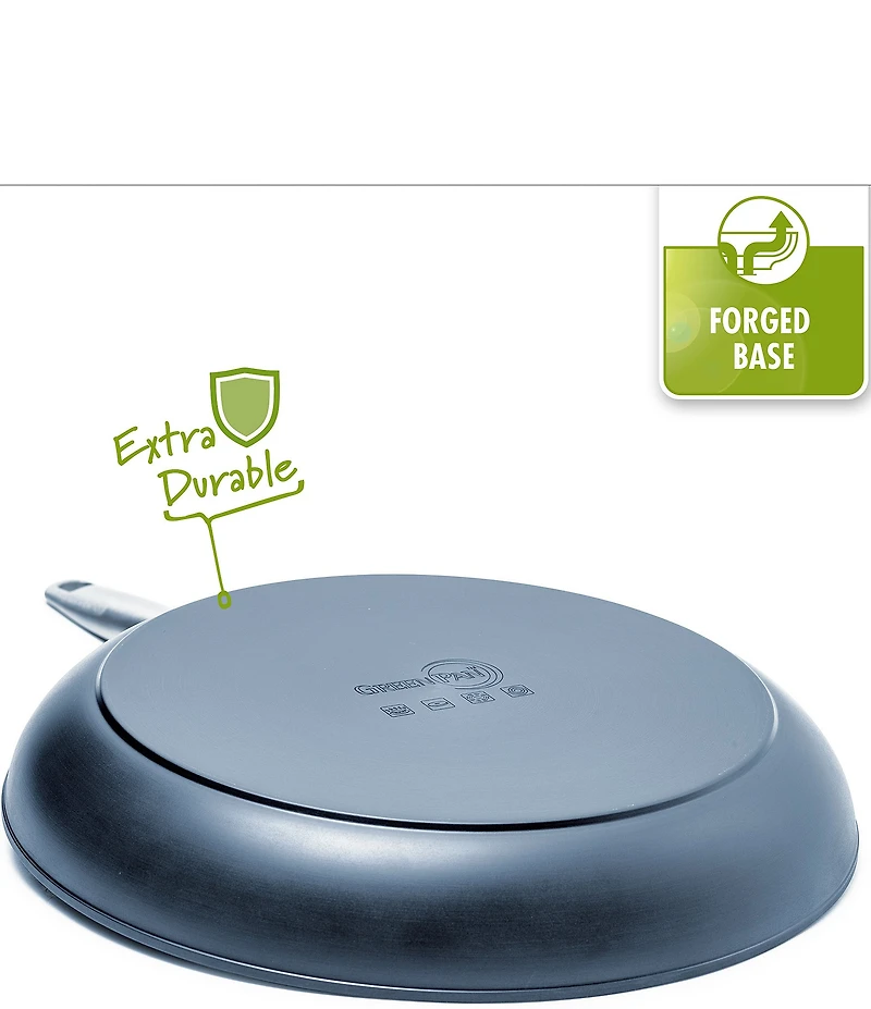 GreenPan Chatham Ceramic Non-stick 8#double; & 10#double; Open Fry Pan Set