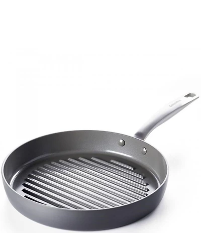 GreenPan Chatham Ceramic Nonstick 11#double; Round Grill Pan
