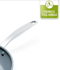 GreenPan Chatham Ceramic Nonstick 11#double; Round Grill Pan