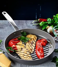 GreenPan Chatham Ceramic Nonstick 11#double; Round Grill Pan