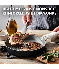 GreenPan Chatham Ceramic Nonstick 11#double; Round Grill Pan