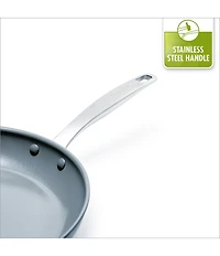 GreenPan Chatham Ceramic Non-Stick 8#double; Open Fry Pan