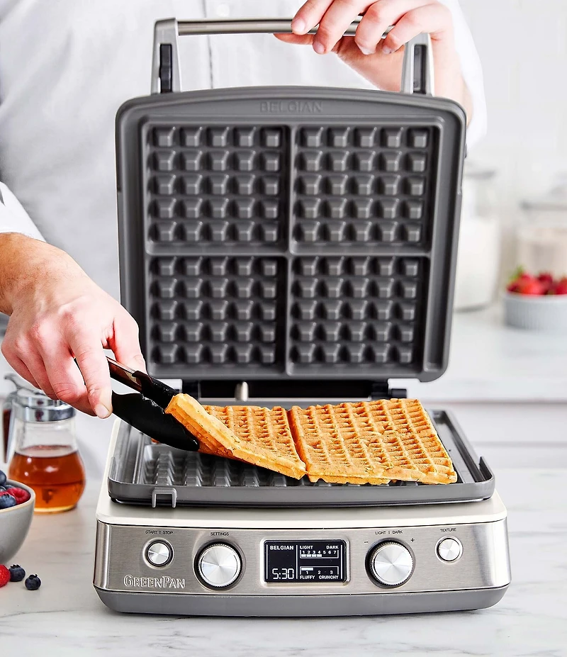 GreenPan Elite 4-Square Waffle Maker