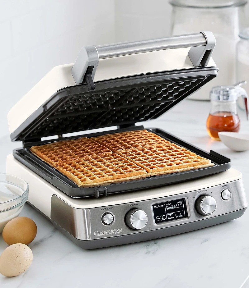 GreenPan Elite 4-Square Waffle Maker