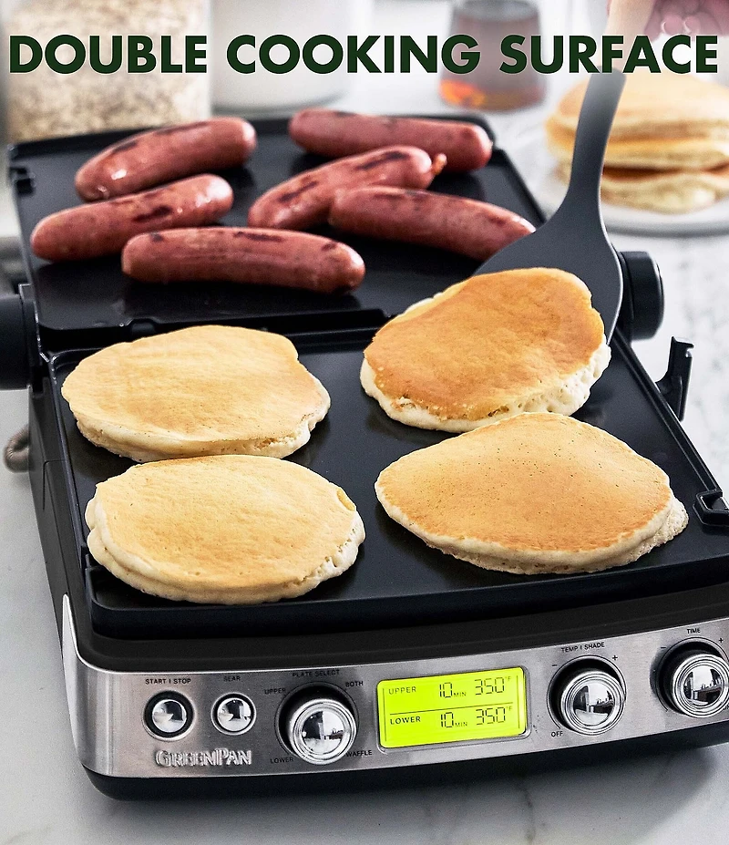 GreenPan Elite Multi Grill, Griddle, & Waffle Maker