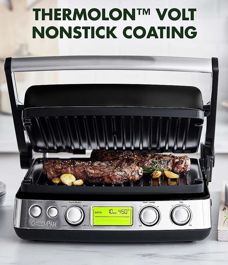 GreenPan Elite Multi Grill, Griddle, & Waffle Maker
