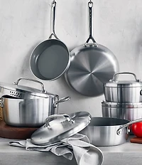 GreenPan GP5 Stainless Steel 10-Piece Cookware Set