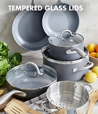 GreenPan Lima Ceramic Nonstick 12-Piece Cookware Set