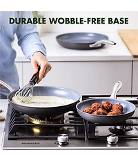 GreenPan Lima Ceramic Nonstick 3-Piece Frypan Set