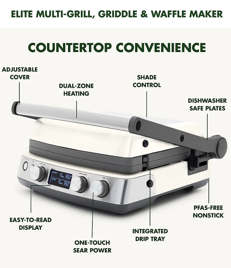 GreenPan Elite Multi Grill & Griddle