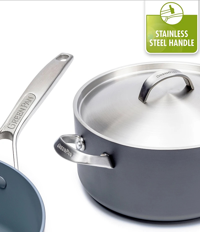 GreenPan Paris Pro Ceramic Nonstick 11-Piece Cookware Set