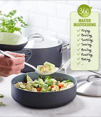 GreenPan Paris Pro Ceramic Nonstick 11-Piece Cookware Set