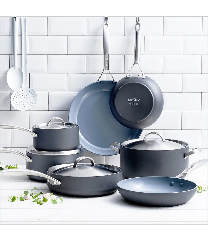 GreenPan Paris Pro 11-Piece Ceramic Non-Stick Cookware Set