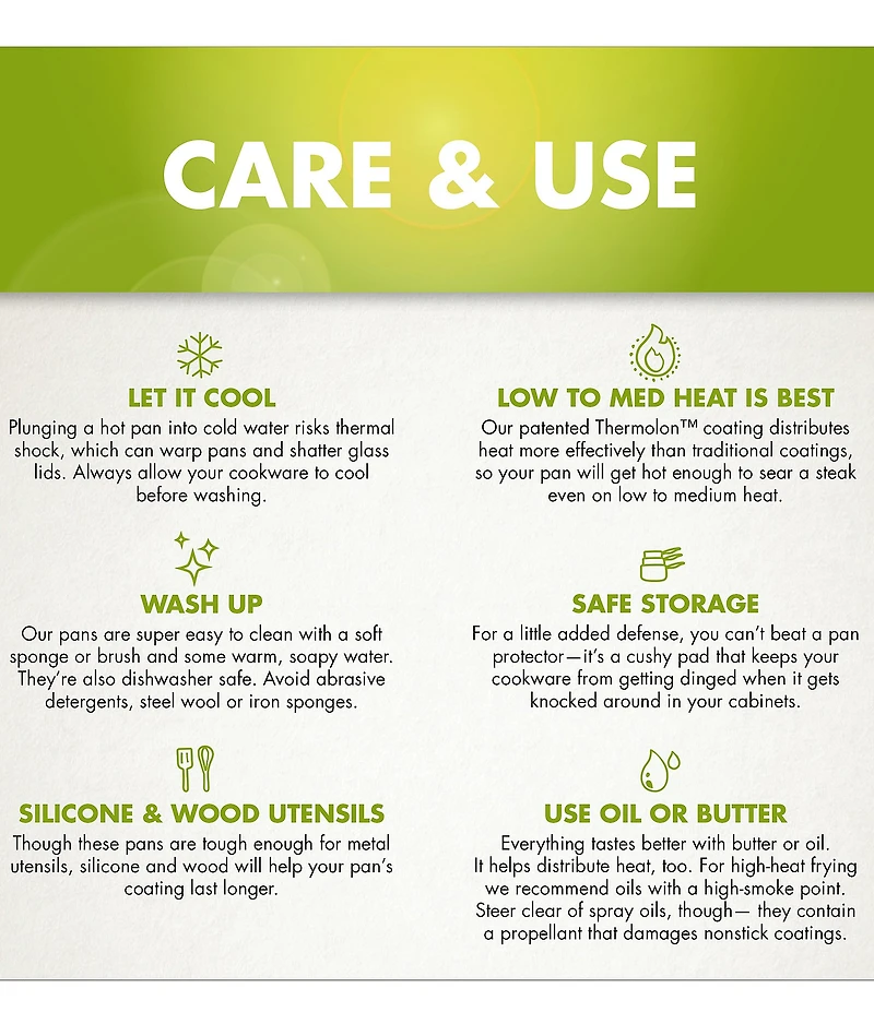 GreenPan Rio 16-Piece Turquoise with Cream Interior Cookware Set