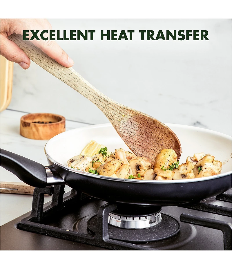 GreenPan Rio Ceramic Nonstick 8#double; and 10#double; Frypan Set