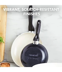 GreenPan Rio Ceramic Nonstick 8#double; and 10#double; Frypan Set