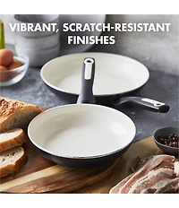 GreenPan Rio Ceramic Nonstick 8#double; and 10#double; Frypan Set