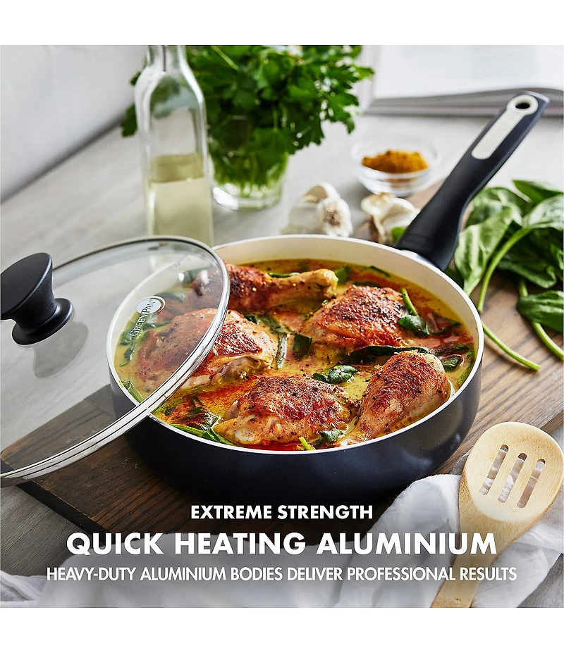 GreenPan Rio Ceramic Nonstick 16-Piece Cookware Set