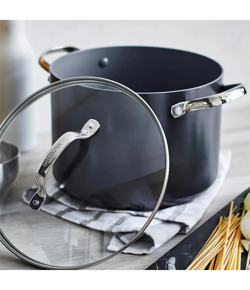 GreenPan Valencia Pro Ceramic Nonstick Covered Stockpot, 8 Qt.