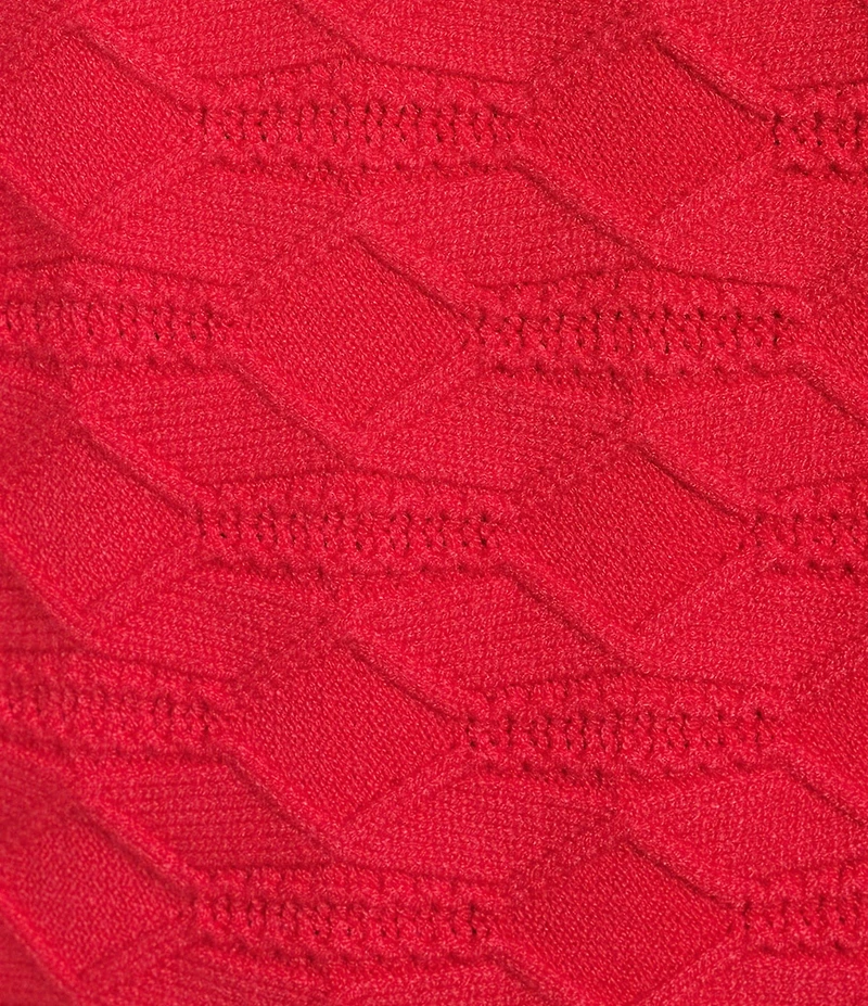 Greige Texture Crew Neck Dolman Cuffed Sleeve Sweater Top