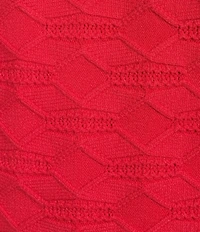 Greige Texture Crew Neck Dolman Cuffed Sleeve Sweater Top