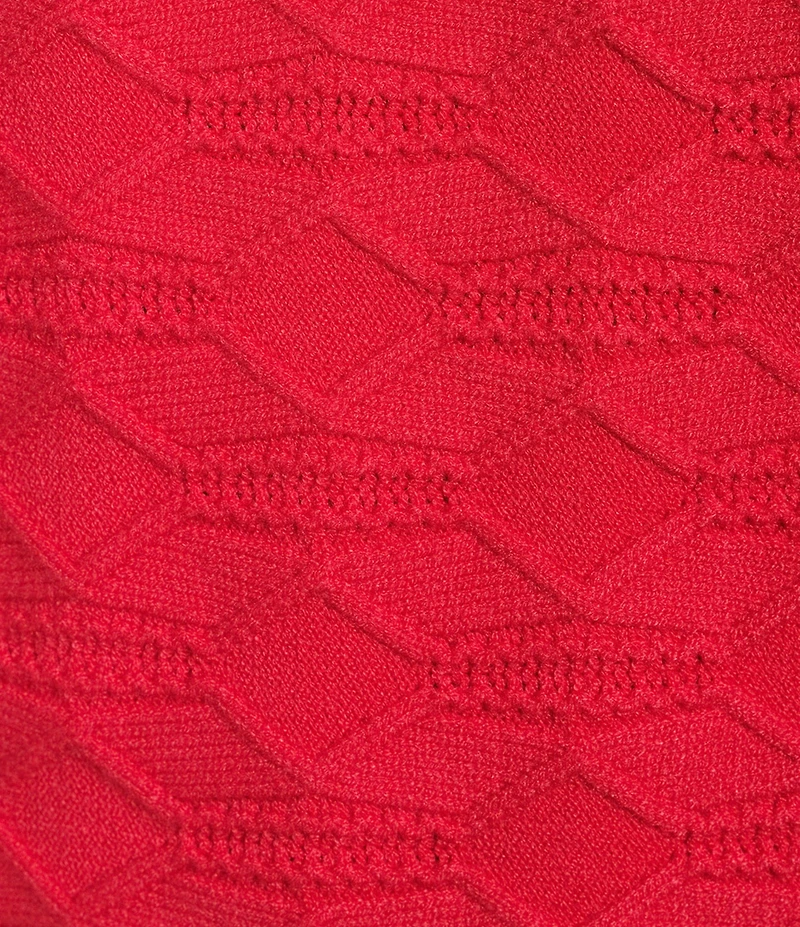 Greige Texture Crew Neck Dolman Cuffed Sleeve Sweater Top