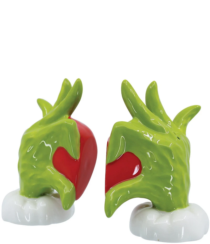 Grinch Heart Hands Salt & Pepper Set