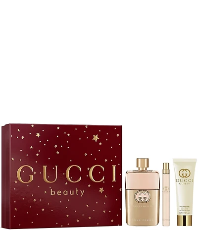 Gucci Guilty Pour Femme Eau de Parfum for Women Trio Gift Set