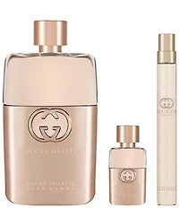 Gucci Guilty Pour Femme Eau de Toilette Trio Gift Set