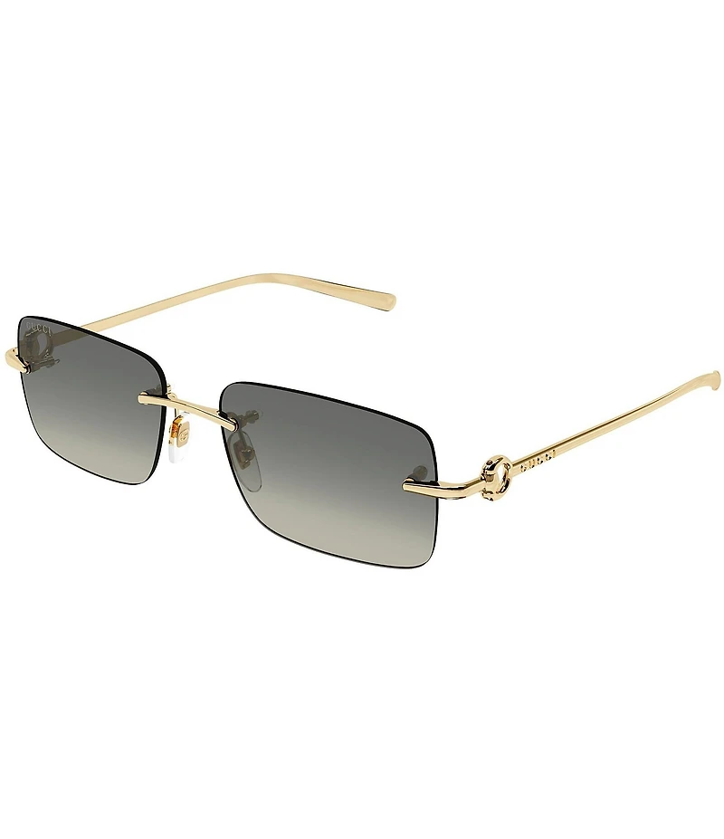 Gucci Men's GG1703S 55mm Rectangle Sunglasses