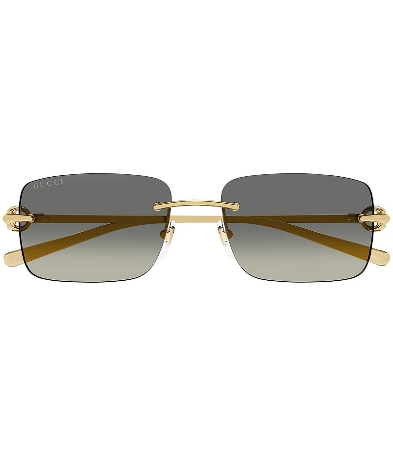 Gucci Men's GG1703S 55mm Rectangle Sunglasses