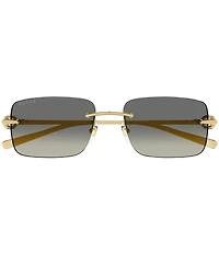 Gucci Men's GG1703S 55mm Rectangle Sunglasses