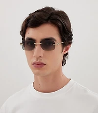 Gucci Men's GG1703S 55mm Rectangle Sunglasses