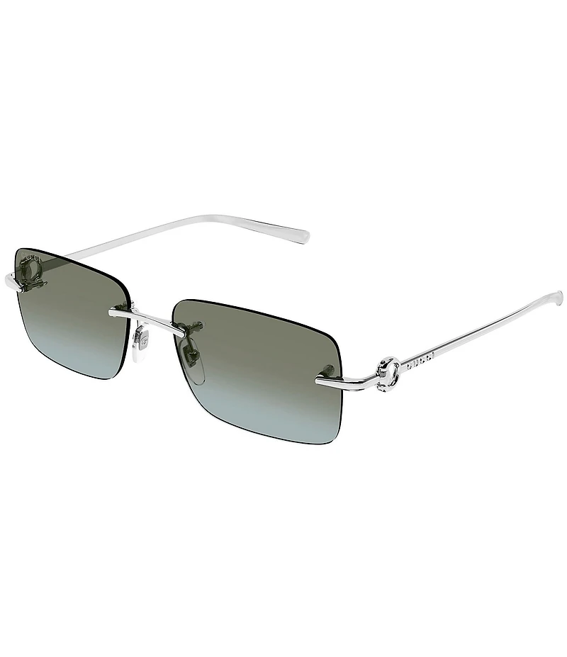Gucci Men's GG1703S 55mm Rectangle Sunglasses
