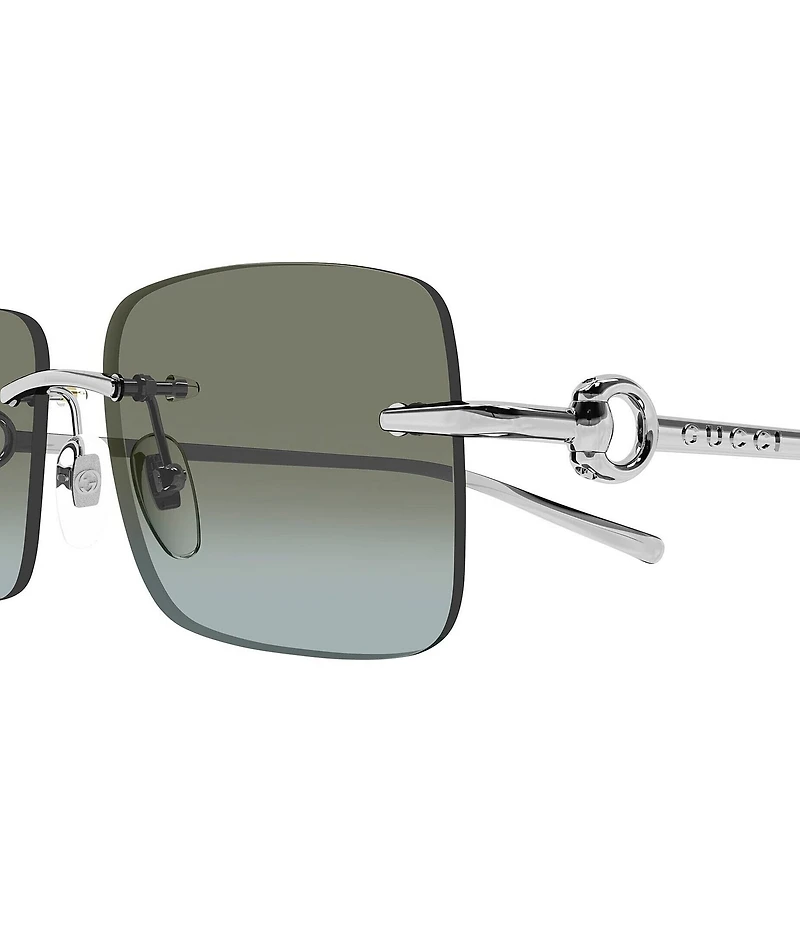Gucci Men's GG1703S 55mm Rectangle Sunglasses