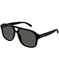 Gucci Men's GG1856S 57mm Navigator Sunglasses