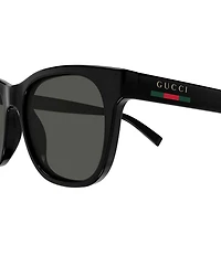 Gucci Men's Gucci Lines 54mm Square Sunglasses