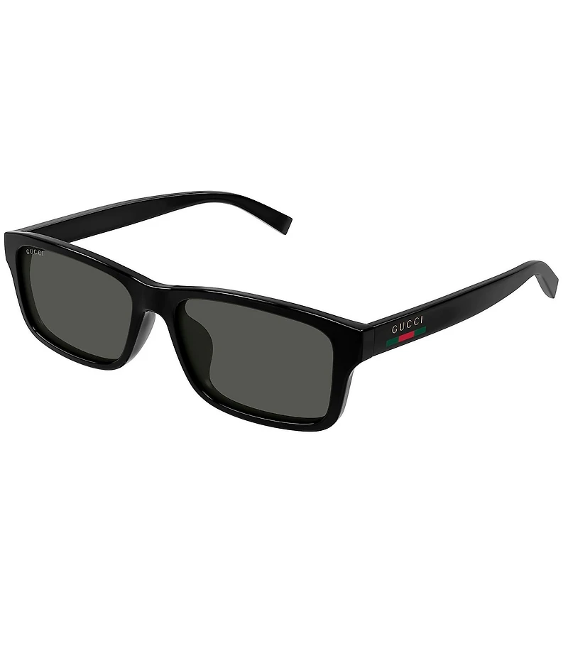 Gucci Men's Gucci Lines 57mm Rectangle Sunglasses