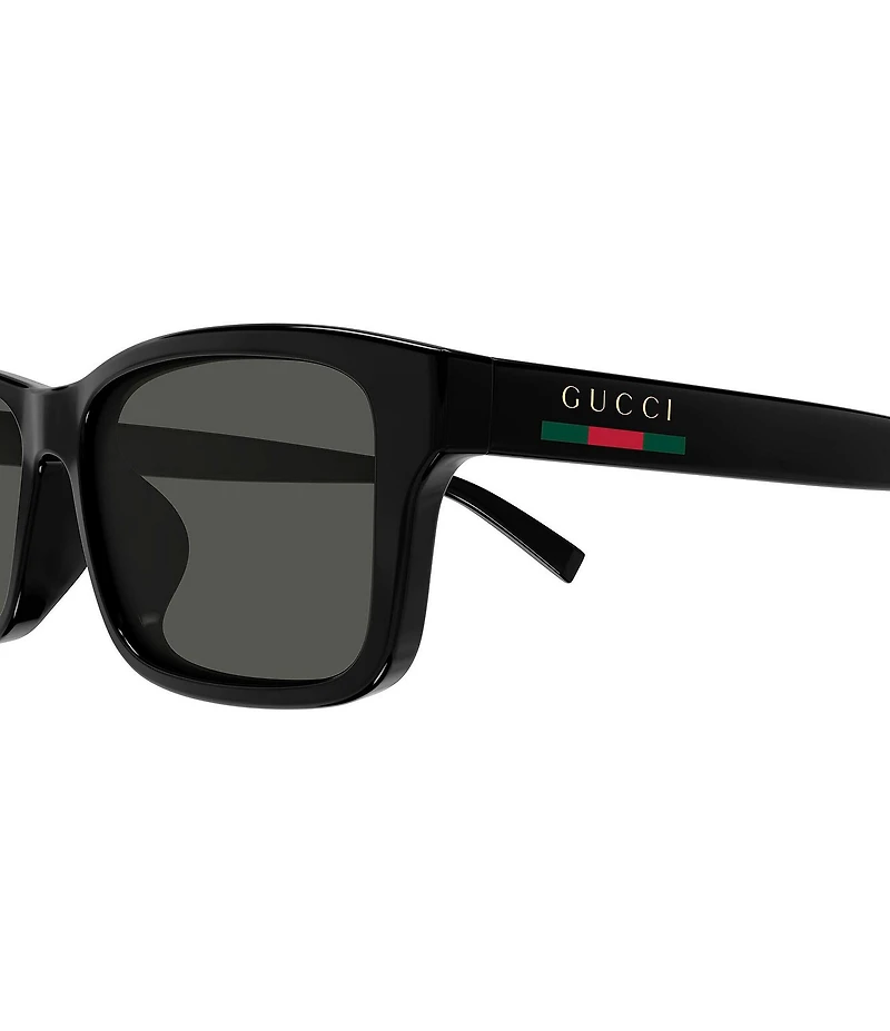 Gucci Men's Gucci Lines 57mm Rectangle Sunglasses