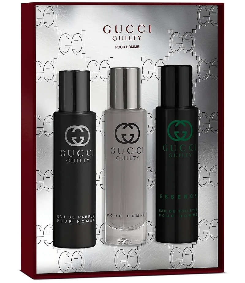Gucci Men's Guilty Pour Homme Trio Gift Set