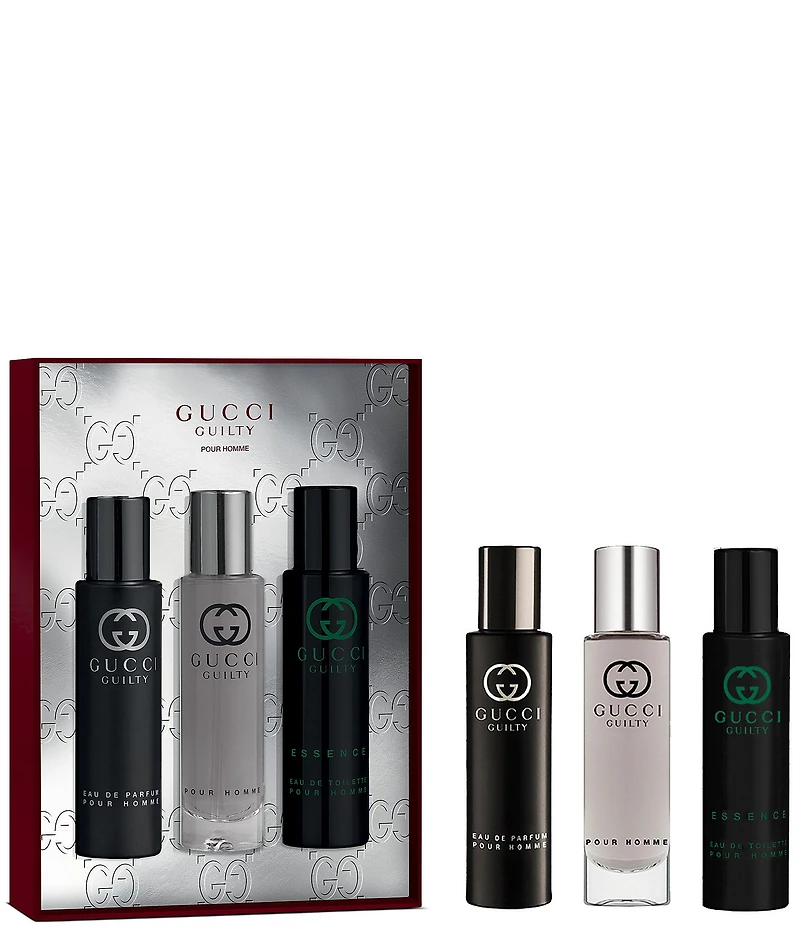 Gucci Men's Guilty Pour Homme Trio Gift Set