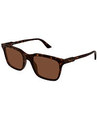 Gucci Men's Lettering GG2114 53mm Rectangle Sunglasses