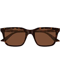 Gucci Men's Lettering GG2114 53mm Rectangle Sunglasses
